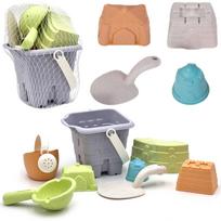 WOOPIE GREEN smėlio kibirėlio rinkinys 8 dalys