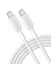 Anker Braided USB-C to USB-C Charging Cable 1.8 m, White