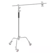Neewer SC330W 335cm Metal C Stand With Wheels