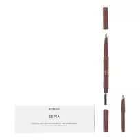 Byredo, All-In-One, Precision, Double-Ended, Eyebrow Cream Pencil & Brush 2-In-1, 02, Sepia, 0.5 g