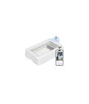 PETKIT Purobot Crystal Duo with Camera Self-Cleaning Cat Litter Box | White