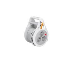 Solight PB25 - prailginamasis kabelis su ritė, 3 lizdai, 10 m