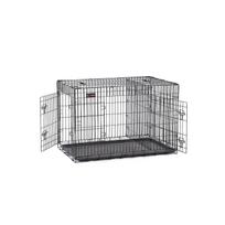 Šuns narvas su 2 durimis 122 x 74,5 x 80,5 cm