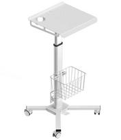 Mobilus reguliuojamas stalas baltas LMG30-W ONKRON