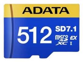 ADATA 512GB Micro SDXC atminties kortelė