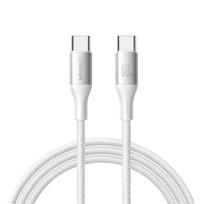 USB kabelis Joyroom S-A28 USB-C to USB-C 60W 1.0m baltas