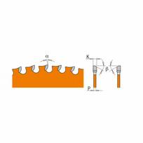 Metalo pjūklas 355x2,2/25,4mm, CMT, 226.072.14, 8°FWF