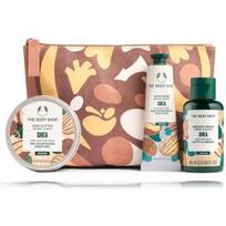 The Body Shop Shea rinkinys kūnui (50 ml. sviestas + 60 ml. dušo kremas + 30 ml. rankų balzamas + kosmetinė) - 1 vnt.