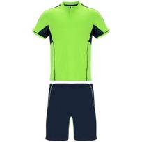 Elastingas sportinis kostiumas vyrams BOCA, fluorescencinė žalia/tamsiai mėlyna