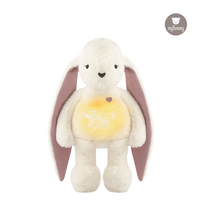 myHummy migdukas zuikutis su baltuoju triukšmu Bunny White/Pink 5in1