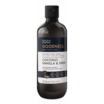 Goodness Body Wash Kūno prausiklis Coconut, Vanilla & Shea