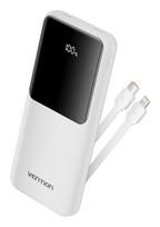 POWER BANK USB 10000MAH 22.5W/WHITE FHOW0 VENTION, PWBVNTFHOW0
