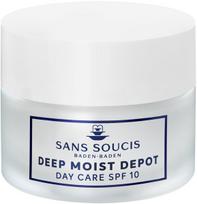 Dieninis veido kremas Sans Soucis Deep Moist Depot Day Care SPF 10, 50 ml