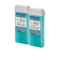 Depiliacinis vaškas Italwax Flex Aquamarine, 100ml x2