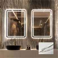 LED veidrodis su rasojimo šalinimu Stuttgart 50x70cm