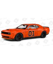 Diecast Modelis Solido S1805713 Dodge Challenger R/T Scat Pack Widebody Orange 2023 1/18