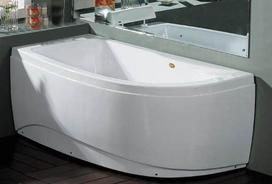 Akrilinė vonia B1680 kairinė 150cm