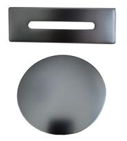 Vonios sifono apdailos detalė Gun Grey