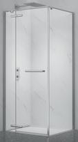 Dušo kabina PRESTIGE 120x90cm Chromas/Skaidri Be pado