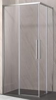 Dušo kabina NY1142B-6 80x80 Skaidri Be pado