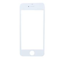 Apple iPhone 5 LCD stikliukas su rėmeliu ir OCA baltas