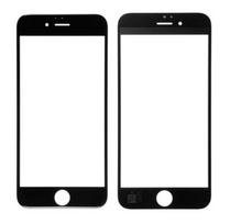 LCD stikliukas Apple iPhone 6S su rėmeliu ir OCA juodas