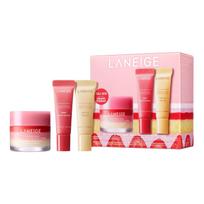 LANEIGE  Berry Sweet Lip Trio – riboto leidimo lūpų priežiūros rinkinys dienai ir nakčiai