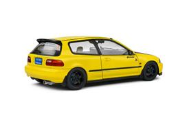 Diecast Modelis SOLIDO S1810402 Honda Civic (Eg6) Spoon Version Yellow Carnival 1991 1/18