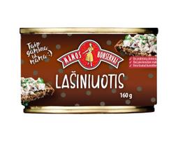 Lašinių gaminys MAMOS KONSERVAI „Lašiniuotis”, 160 g