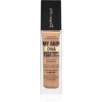 bellaoggi My Skin DNA drėkinamasis makiažo pagrindas nepriekaištingai atrodančiai odai atspalvis Hezelnut 34 ml