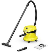 Dulkių siurblys Siurblys - Kärcher WD 2 PLUS V-12/4/18 PET 12L 1000W Juodas, Geltonas