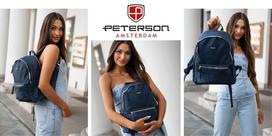 Peterson® moteriškas miesto kuprinės, talpi, darbui, mokyklai