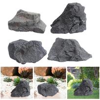 Dirbtinis netikras kraštovaizdžio akmuo Sodo ornamentas Dekoratyvinis akmuo 33x22x21cm