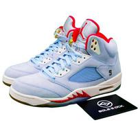 Air Jordan 5 Retro x Trophy Room Ledo Mėlynos Jordan 5 AJ5 CI1899-400 EU 40.5