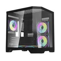 Darkflash Darfresh FT350 computer case + 5 aRGB fans (black)