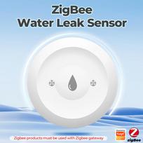 „Tuya ZigBee“ išmanusis vandens nuotėkio jutiklis, potvynių detektorius, vandeniui atsparus perpildymo signalas su realaus laiko programėle, nuotolinio valdymo pultu virtuvei, vonios kambariui, išmanusis gyvenimo vartai auksas