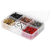 1800/510Pcs Assorted Color Push Pin for Bulletin Board Cork Notice Board Pin Thumb Tacks Drawing Pins Dressmaking Pin