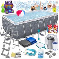 Bestway 56722 412 x 201 x 122 cm 17in1 rėmo sodo baseinas