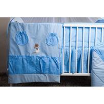 Daiktų kišenės pakabinamos ant lovytės Ankras BEAR Blue