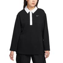 Nike ilgomis rankovėmis polo marškinėliai moterims viršutiniai drabužiai IF0358010 S