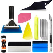 18PCS Car Window Tint Kit, Tinting Tools Squeegees, Felt Squeege Cutter,Vehicle Glass Protective Film Wrapping Installation Set