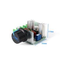 Didelės galios įtampos reguliatoriai Dimmer AC 220V 2000W 4000W 5000W SCR greičio reguliatorius Maitinimo šaltinis Elektroninis reguliatorius Termostatas