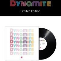 BTS Dynamite riboto leidimo vinilas