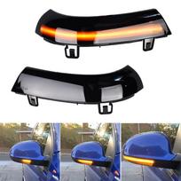LED dinaminis posūkio signalo žibintas, skirtas VW Passat B6 GOLF 5 Jetta MK5 Passat B5.5 GTI V Sharan tekančio vandens mirksėliui, mirksinčiam
