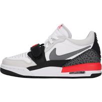 Jordan Legacy 312 Patogūs universalūs žemi vaikiški krepšinio bateliai Unisex sportbačiai Balti CD9054113 36
