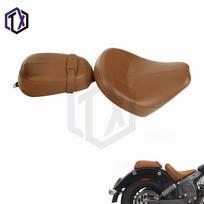 Indian Scout modifikuotas vairuotojo ir keleivio sėdynių komplektas Rear seat cushion black