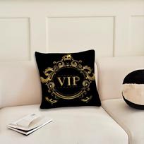 Madingas VIP logotipas šauni pagalvės užvalkalas Pagalvės užvalkalas Dekoras Kambarys Namai Sofa svetainė Biuras Automobilis Nordic Paprastumas 12x12Inch