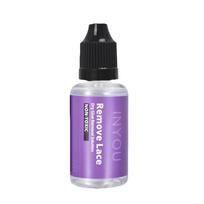 UV klijų šalinimo priemonė 30 ml Greitai tirpdantis tirpiklis priauginimui ir blakstienoms Salono kokybės Saugus šalinimo priemonė su šepetėliu 30ML