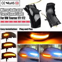 Dynamic Blinker for VW Touran 1T1 1T2 2003 2004 2005 2006 2007 2008 2009 LED Turn Signal Light Side Lamp Rear Mirror Indicator