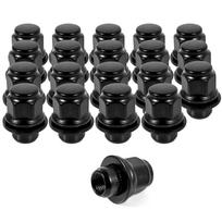 20 pcs Toyota Lug  Nuts  M12x1.5 13/16  21mm Hex 1.46x1.18 inch.  Black Lug Nuts Compatible with Toyota Lexus Scion Isuzu M12x1.5